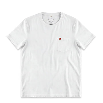 &Sons Boxer Pocket T-Shirt White