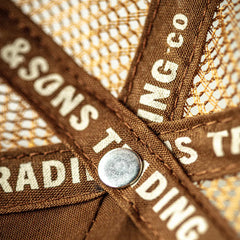 &Sons Cabin Trucker Cap Brown