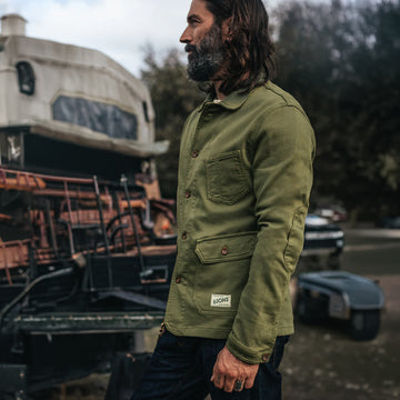 &Sons Carver Jacket Green