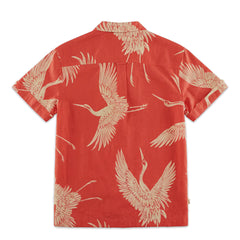 &Sons New Flight Print Club Shirt Multi