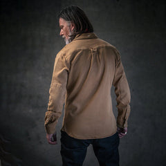 &Sons Sunday Shirt Dark Tan - Parasol Store