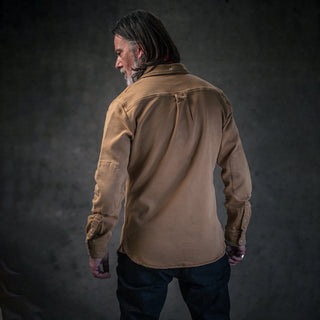 &Sons Sunday Shirt Dark Tan