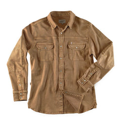 &Sons Sunday Shirt Dark Tan - Parasol Store