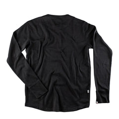 &Sons The New Elder Henley Shirt Black - Parasol Store