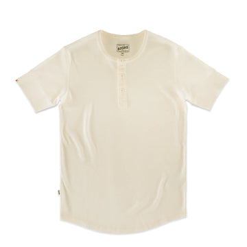 &Sons The New Elder Henley Short Sleeve Shirt Raw