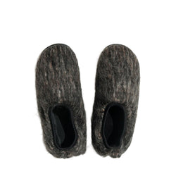 Subu Womens Dots Vamp Slipper Noctine Brown - Parasol Store