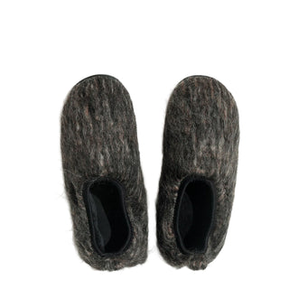 Subu Womens Dots Vamp Slipper Noctine Brown