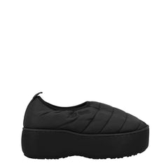 Subu Womens Vamp Platform Slipper Black - Parasol Store