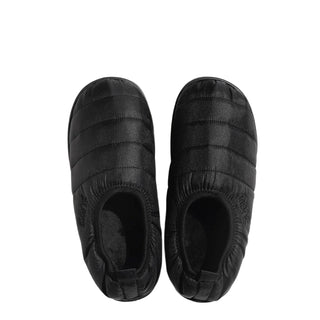Subu Womens Vamp Platform Slipper Black
