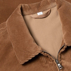Sunspel Harrington Jacket Dark Camel - Parasol Store