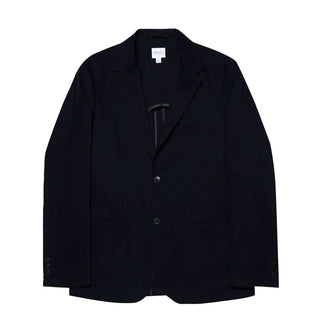 Sunspel Brushed Cotton Blazer Navy - Parasol Store