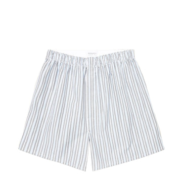 Sunspel Classic Boxer Short Blue Mix Stripe