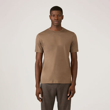 Sunspel Classic Crew T-Shirt Dark Cedar - Parasol Store