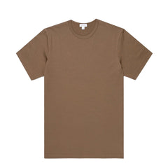 Sunspel Classic Crew T-Shirt Dark Cedar - Parasol Store