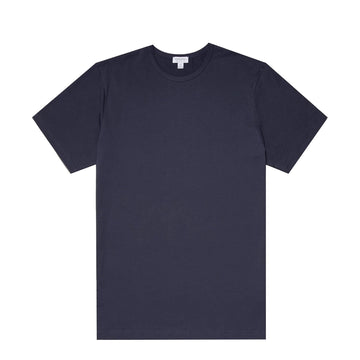 Sunspel Classic Crew T-Shirt Navy