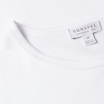 Sunspel Classic Crew T-Shirt White