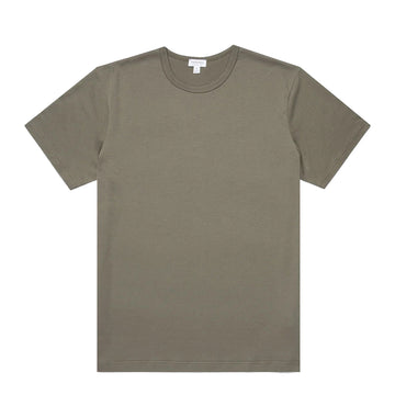 Sunspel Classic T-shirt Khaki - Parasol Store