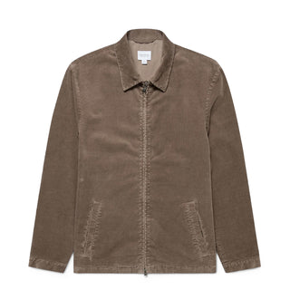 Sunspel Cord Harrington Jacket Bark