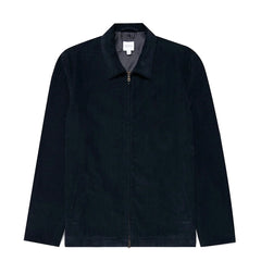 Sunspel Cord Harrington Jacket Navy - Parasol Store