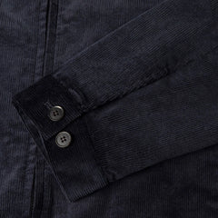 Sunspel Cord Harrington Jacket Navy