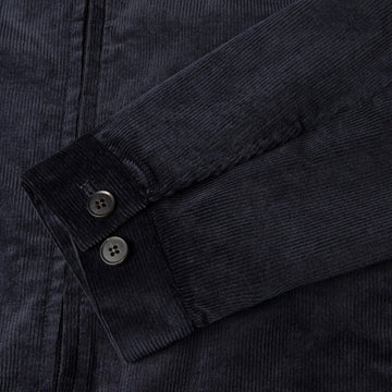 Sunspel Cord Harrington Jacket Navy