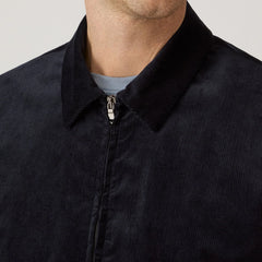 Sunspel Cord Harrington Jacket Navy