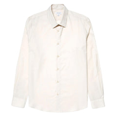 Sunspel Cotton Cashmere Shirt Ecru - Parasol Store