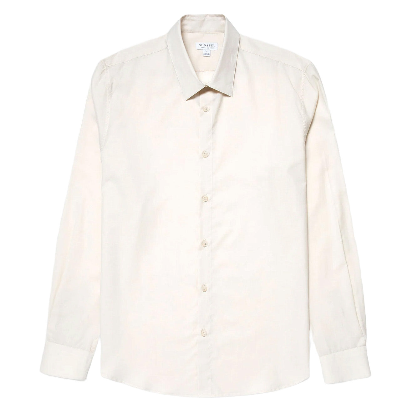 Sunspel Cotton Cashmere Shirt Ecru - Parasol Store