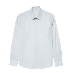 Sunspel Cotton Cashmere Shirt Light Blue - Parasol Store
