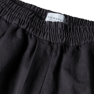 Sunspel Drawstring Short Charcoal - Parasol Store