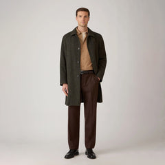 Sunspel Fine Cord Shirt Dark Beige