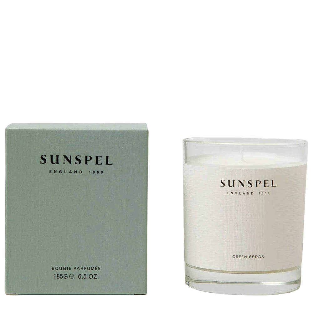 Sunspel Green Cedar Candle - Parasol Store
