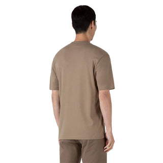 Sunspel Heavy Weight S/S Crew Tee Dark Stone - Parasol Store