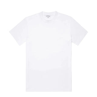 Sunspel Heavy Weight S/S Crew Tee White - Parasol Store