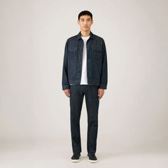 Sunspel Japanese Denim Jacket Denim Rinse Wash