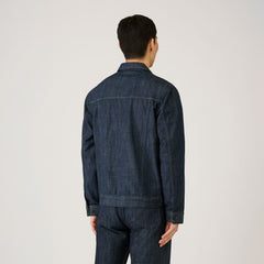 Sunspel Japanese Denim Jacket Denim Rinse Wash