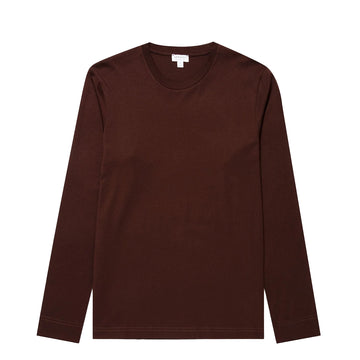 Sunspel L/S Riviera T-Shirt Bakelite