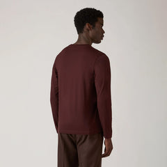 Sunspel L/S Riviera T-Shirt Bakelite