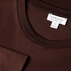 Sunspel L/S Riviera T-Shirt Bakelite