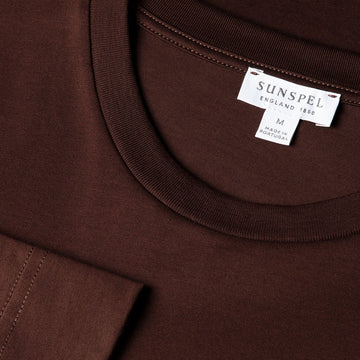 Sunspel L/S Riviera T-Shirt Bakelite