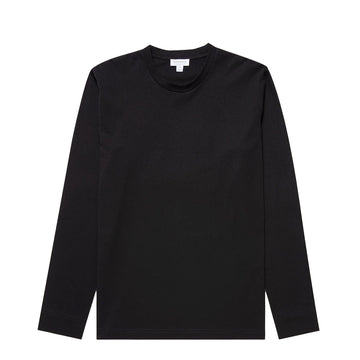 Sunspel L/S Riviera T-Shirt Black