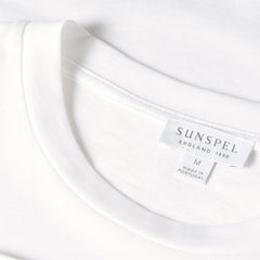 Sunspel LS Riviera T-Shirt White