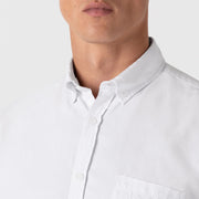 Sunspel L/S Oxford Shirt White - Parasol Store