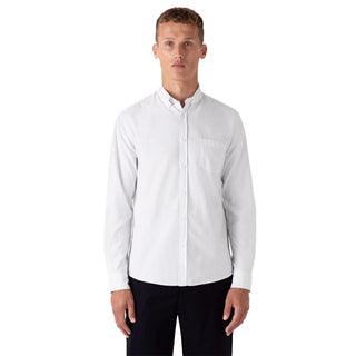 Sunspel L/S Oxford Shirt White - Parasol Store