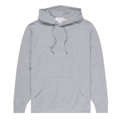 Sunspel Loopback Overhead Hoody Grey Melange - Parasol Store
