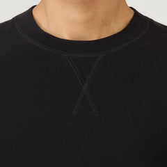 Sunspel Loopback Sweatshirt Black