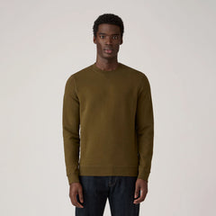 Sunspel Loopback Sweatshirt Loden Green