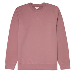 Sunspel Loopback Sweatshirt Vintage Pink Sunspel