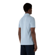 Sunspel Riviera Polo Shirt Blue Mist - Parasol Store