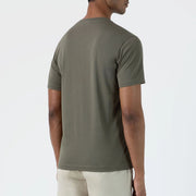 Sunspel Riviera S/S Crew Neck Tee Khaki - Parasol Store